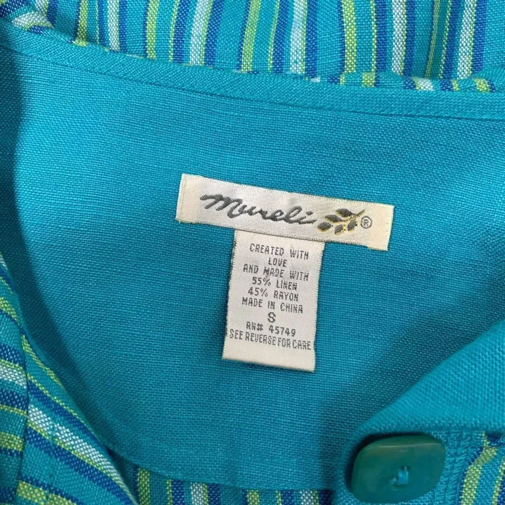 MURELI linen blend jacket - Picture 5 of 5